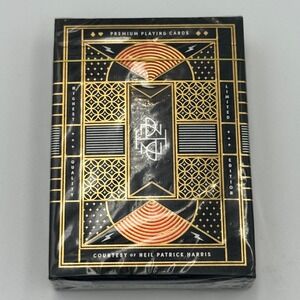 Neil Patrick Harris Theory11 NPH Premium Playing Cards Limited Edition Black New